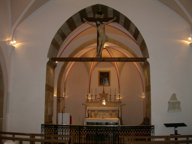 Intérieur de l'église de Marlieux