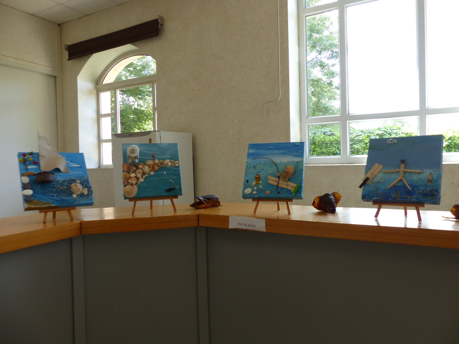 Atelier Barbouille : "Jour de pêche"