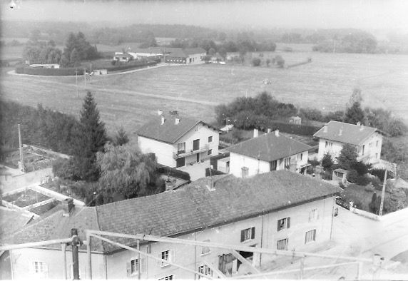 Autre vue prise du château d'eau vers 1985