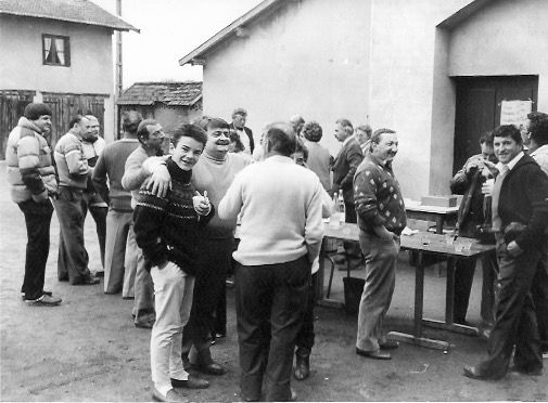 1983 Ancienne salle des Fêtes , maison de Pinchon disparue