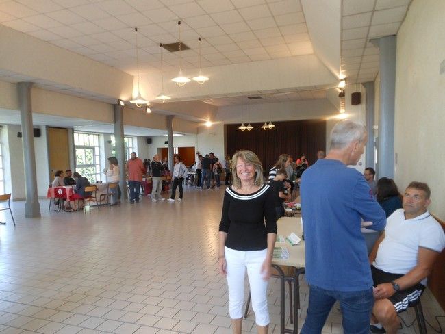 La Présidente Sylvie Peysson peut avoir le sourire !