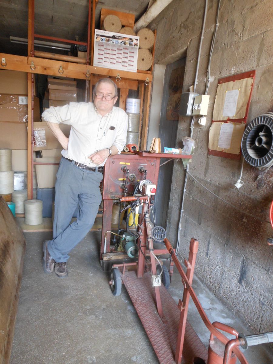 Bruno et la machine à trsser les cordages