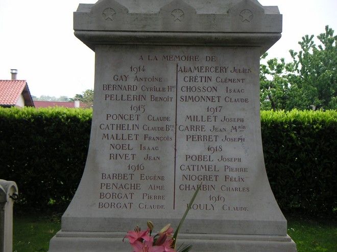 combattants marliozards morts pendant la première guerre mondiale