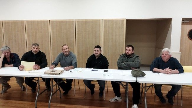 Le Bureau lors de l'AG récente