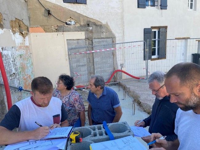 Réunion de chantier