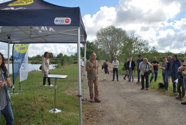 Eric Viallon agriculteur présente son activité