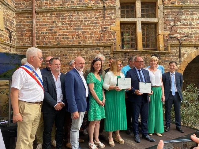 remise du Label à Bouligneux