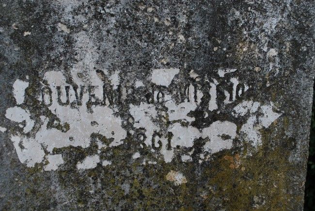 Gravure sur la Croix