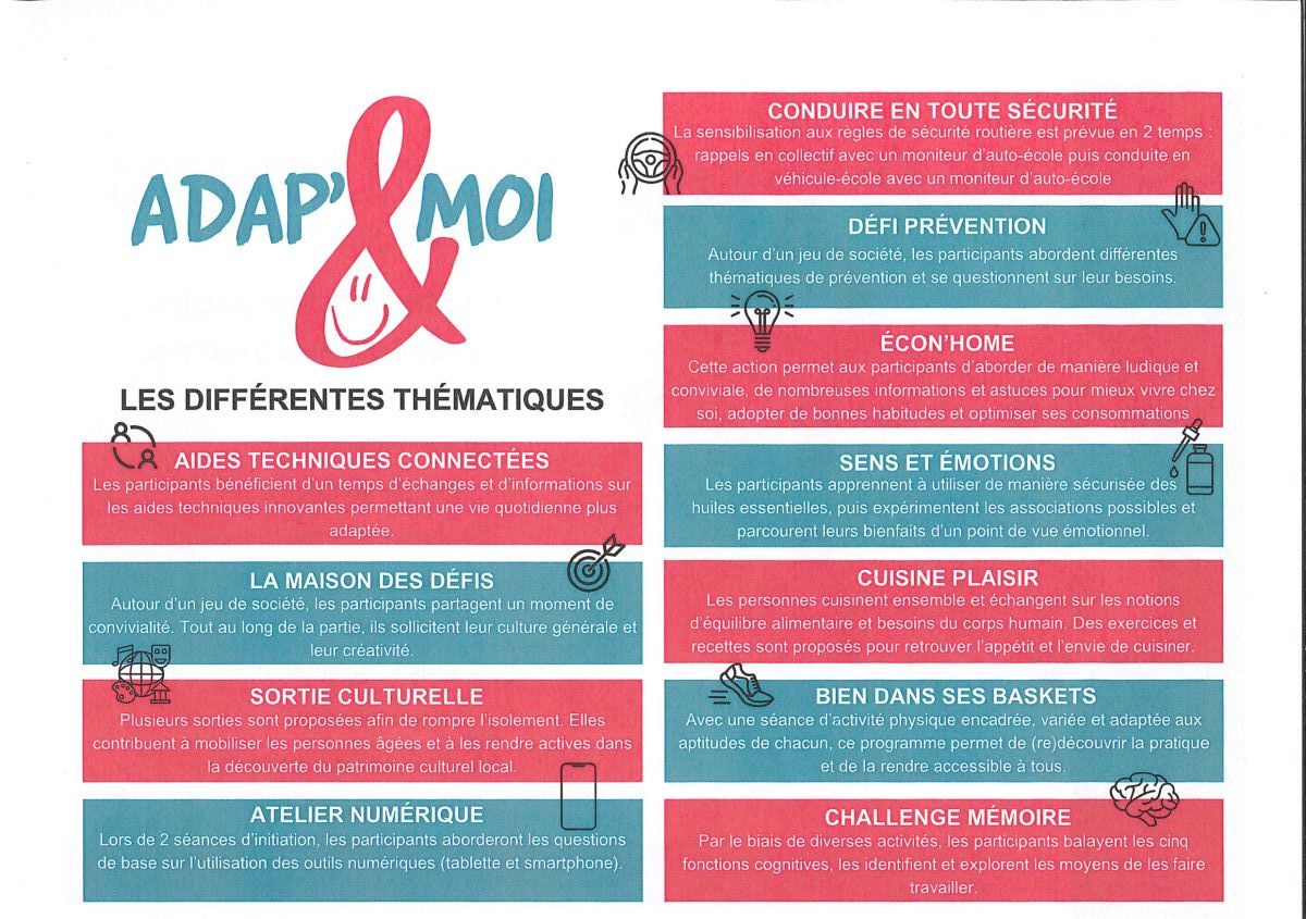 Programme de prévention ADAP'&MOI