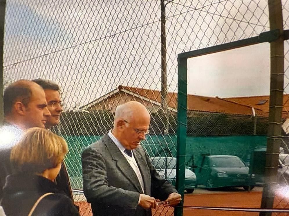 Inauguration par l'ancien Maire Paul Michaud