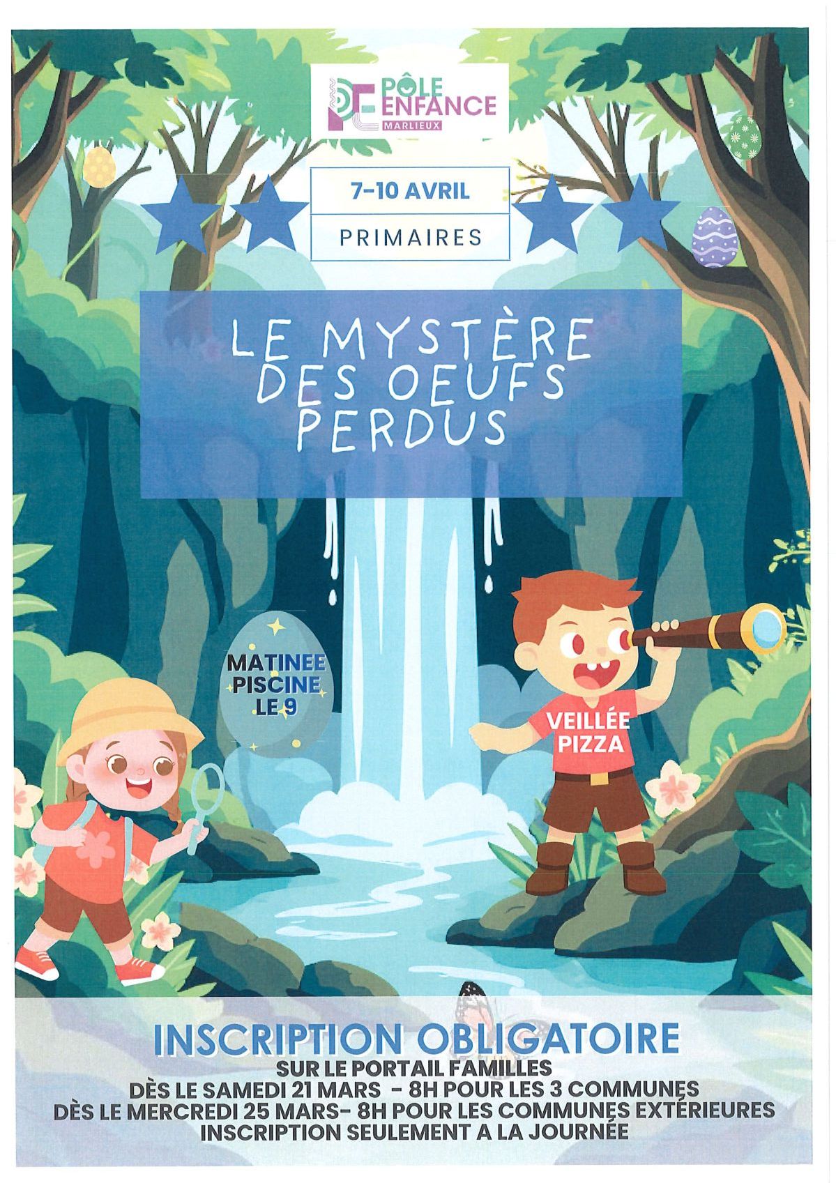 Primaires - Semaine du 7 au 10 avril 2026