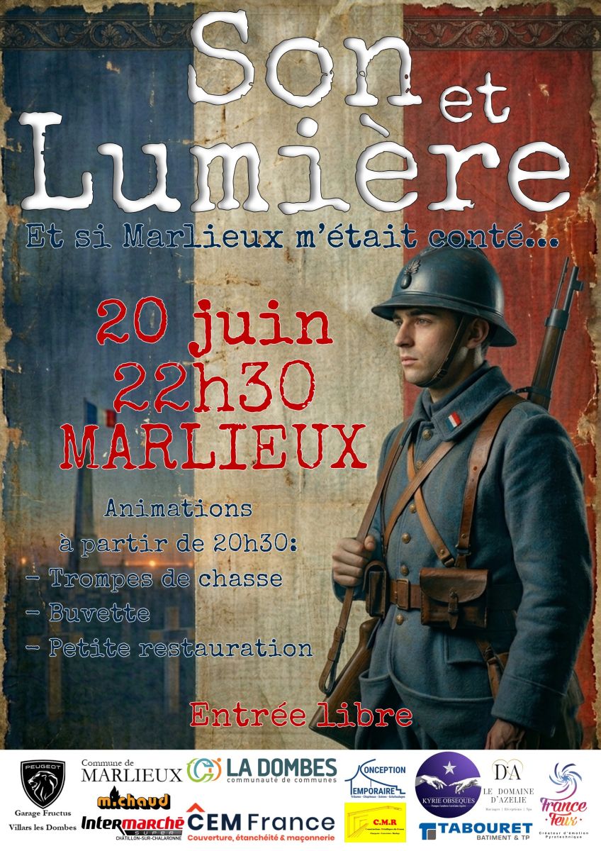 Affiche Son et Lumière 2026