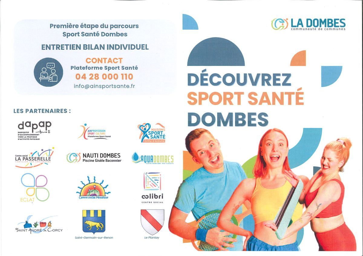 Flyer 1 Sport Santé Dombes
