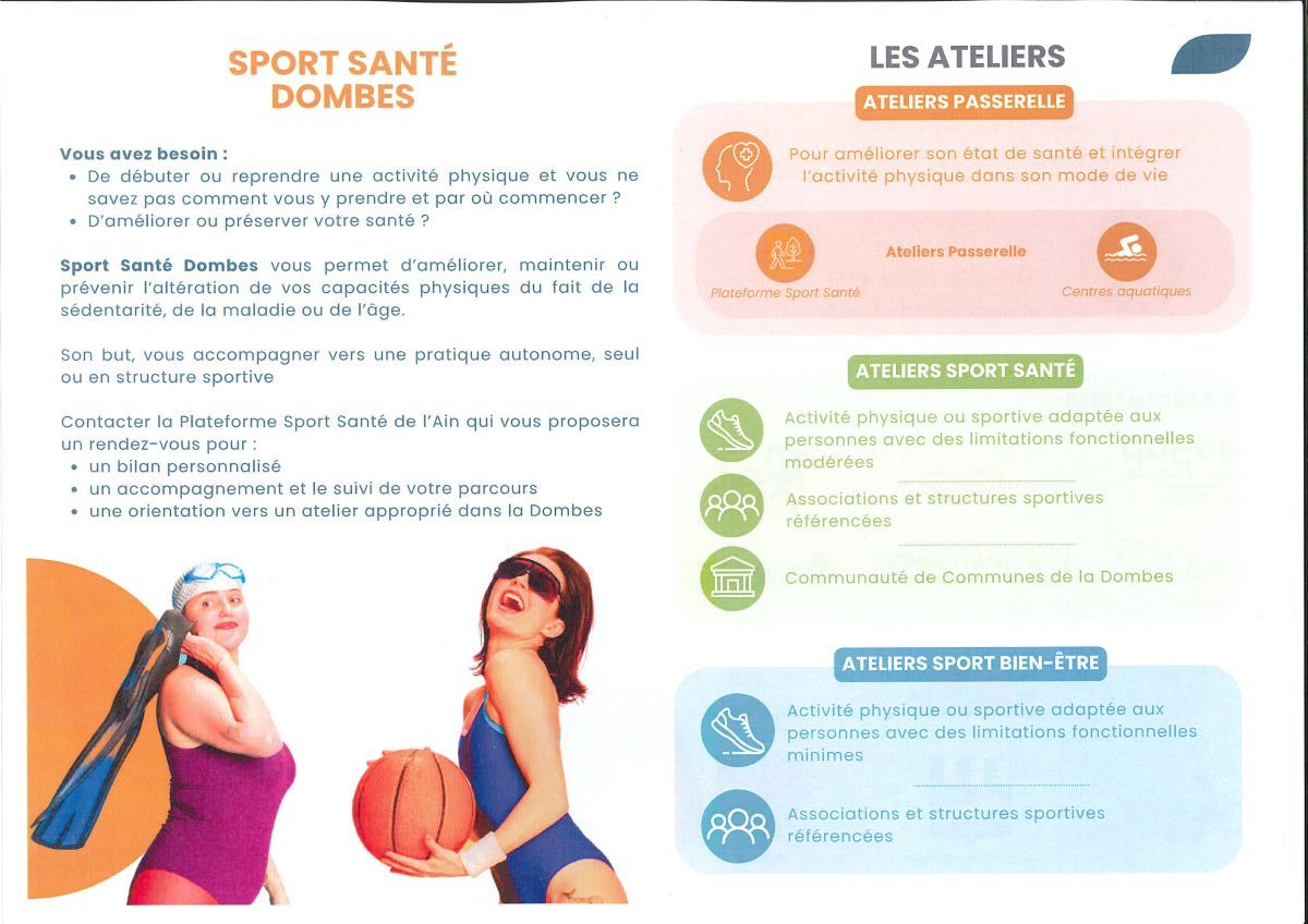 Flyer 2 Sport Santé Dombes
