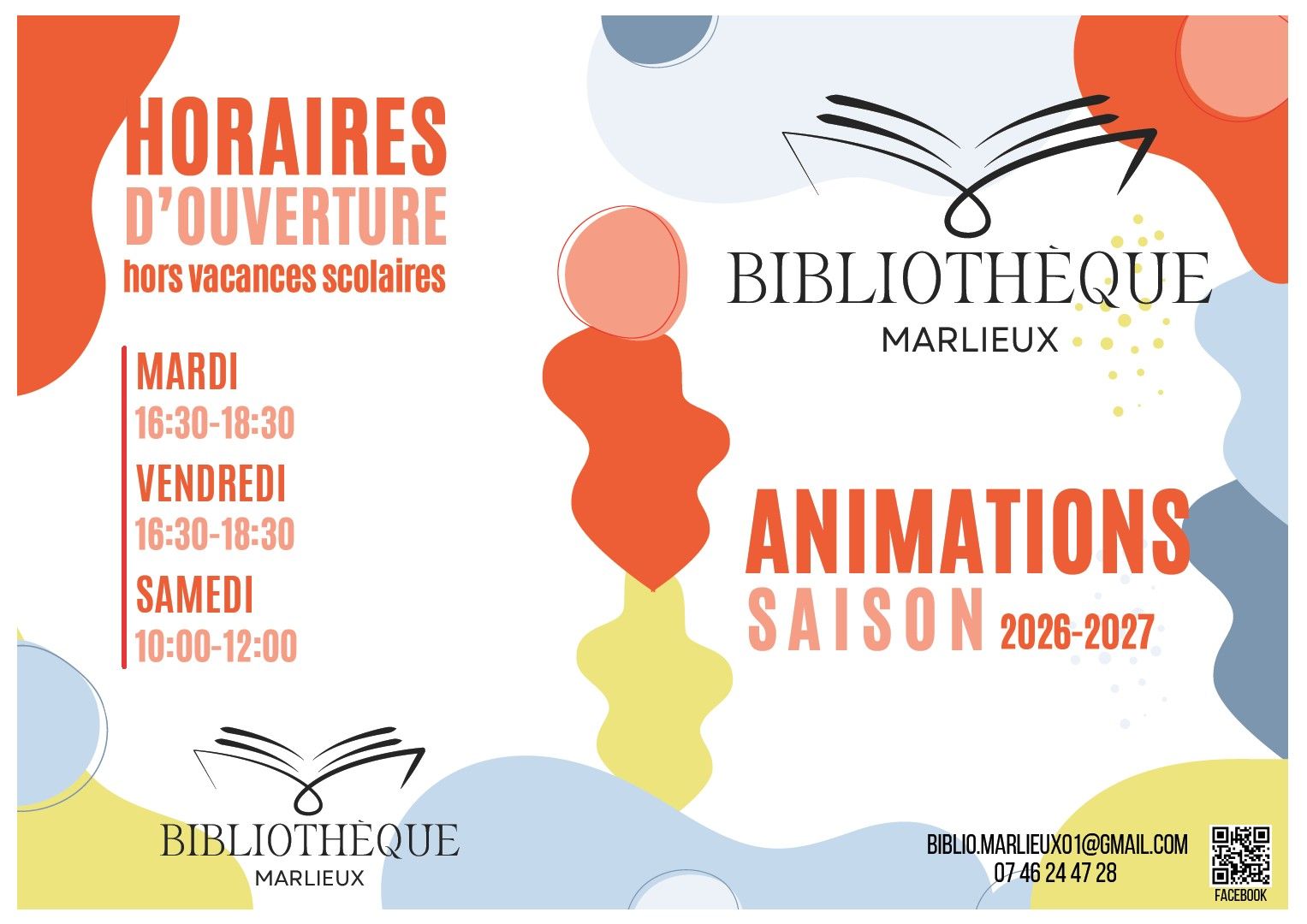 Programme animations (recto)